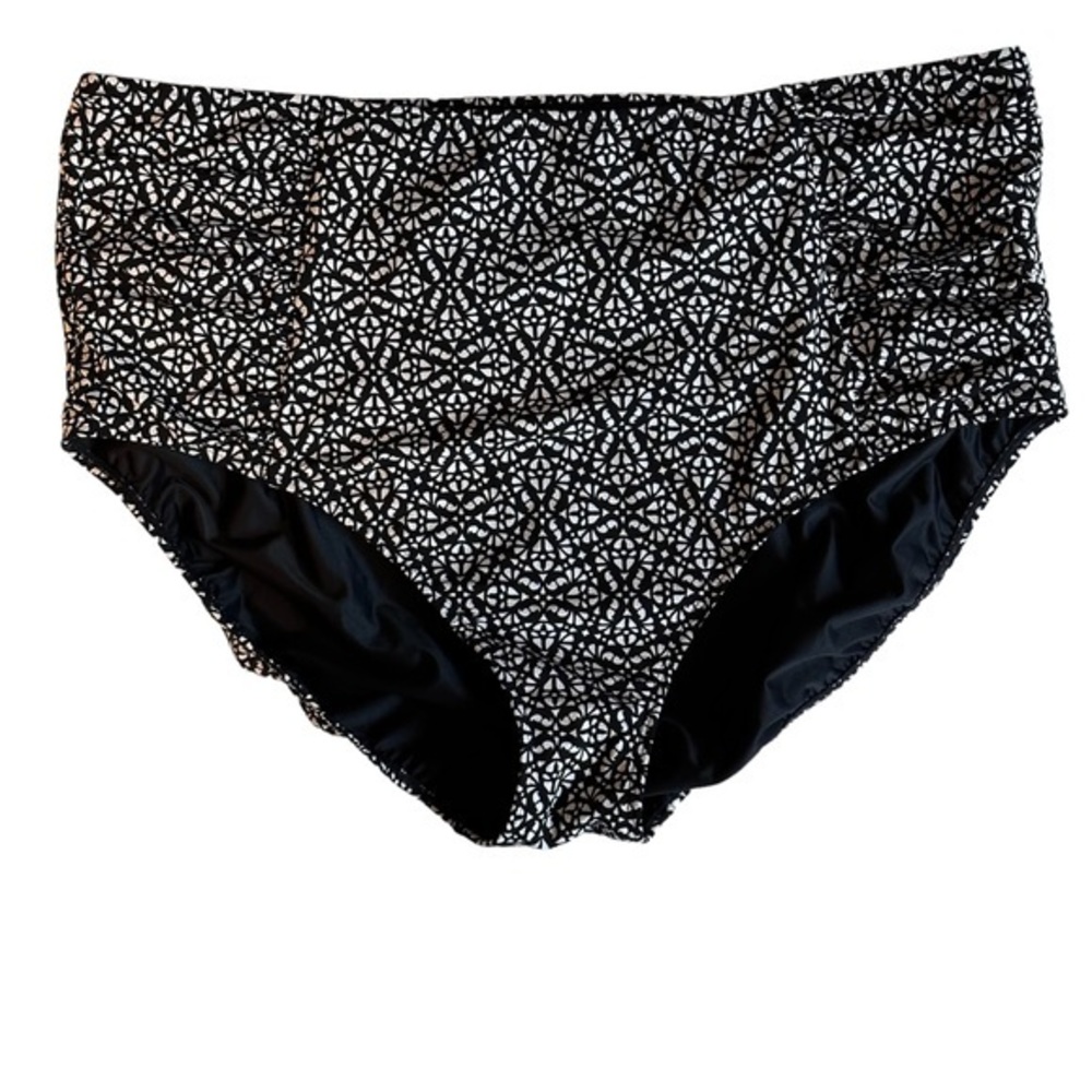 LL Bean Slimming‎ Swimwear Brief Sunblocking UPF 40+  Women’s Bottom SZ 22W